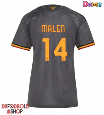 AS Roma Donyell Malen #14 Tredje trøje Dame 2026-27 Kort ærmer AS Roma Donyell Malen #14 Tredje trøje Dame 2026-27 Kort ærmer